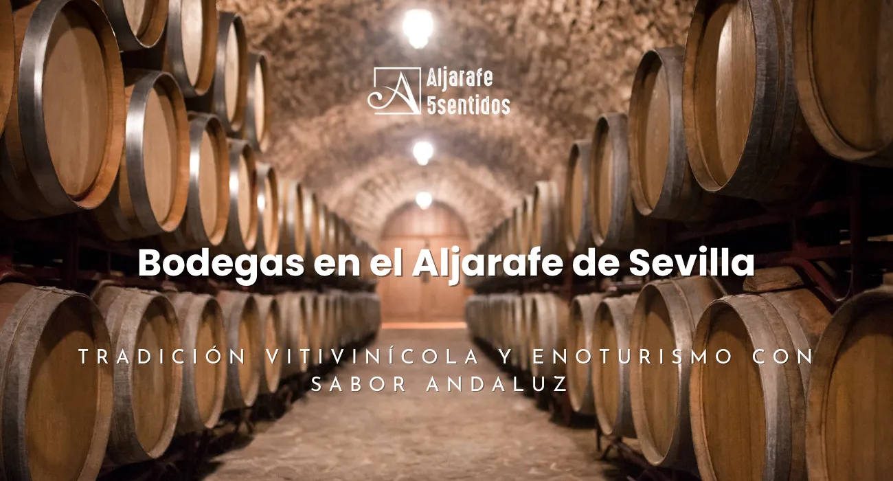 Descubre las bodegas del Aljarafe de Sevilla: vinos locales, visitas guiadas, catas y tradición vinícola en entornos rurales únicos.