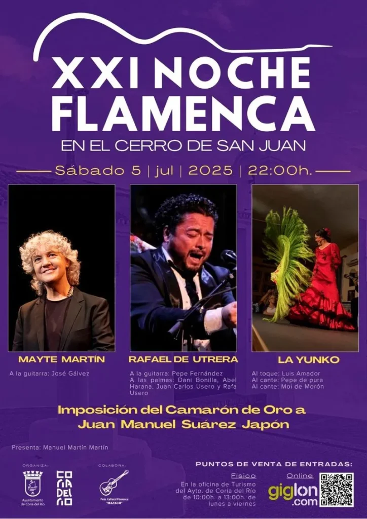 Noche Flamenca en el Cerro de San Juan 2025