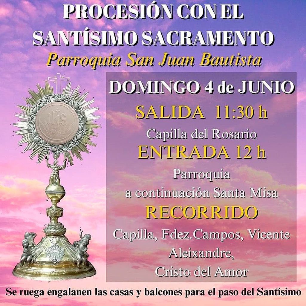 Cartel del Corpus Christi de San Juan de Aznalfarache 2023