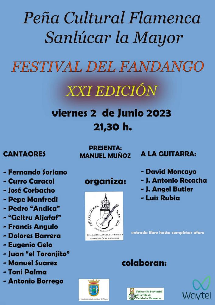 Festival del Fandango 2023 de Sanlúcar La Mayor