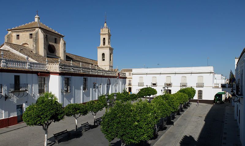 Plaza de España de Olivares. Ruta del Conde Duque de Olivares