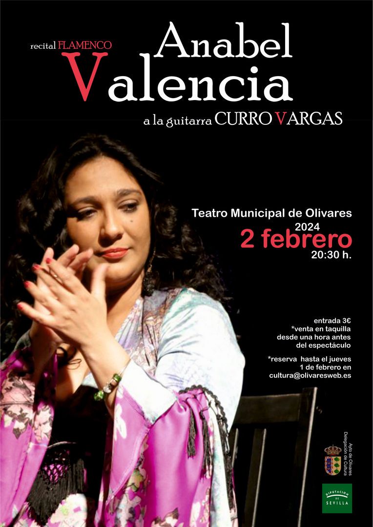 Recital Flamenco de Anabel Valencia en Olivares