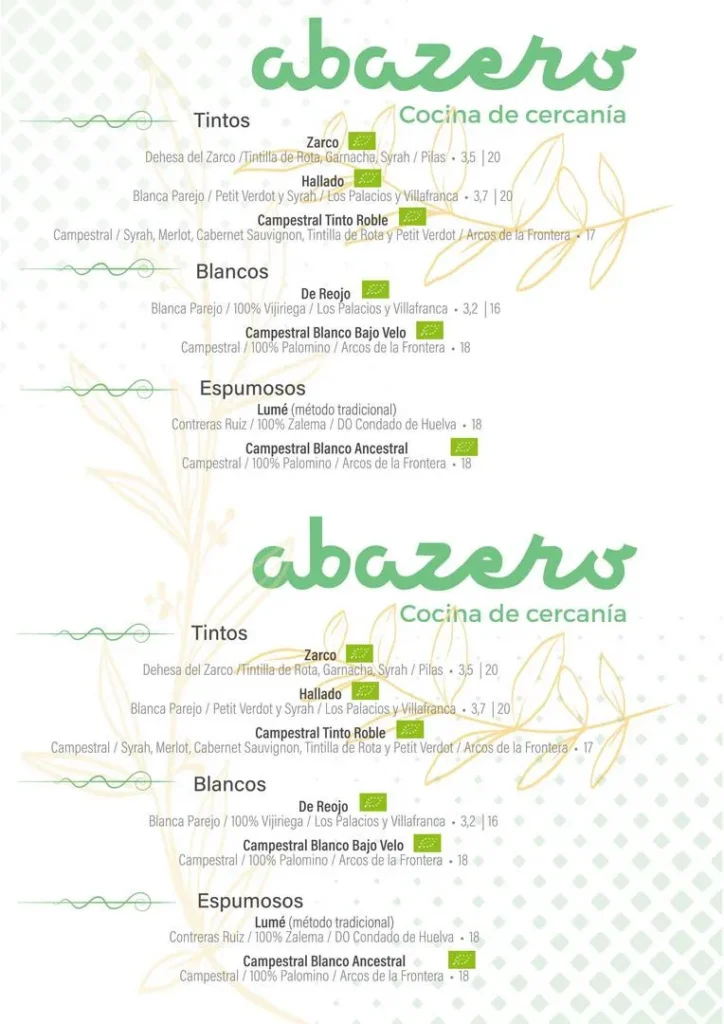Restautante Abazero en Bormujos. Aljarafe 5 Sentidos