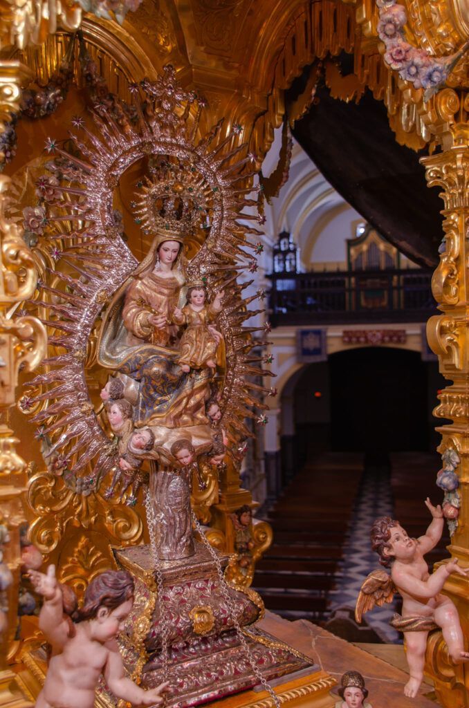 Virgen del Loreto de Espartinas en el Aljarafe